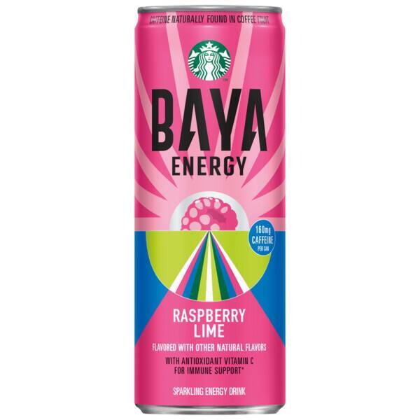 Starbucks BAYA Energy Raspberry Lime Image Of Starbucks BAYA Energy Raspberry Lime SKU: 204794