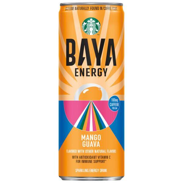 Starbucks BAYA Energy Mango Guava Image Of Starbucks BAYA Energy Mango Guava SKU: 204790