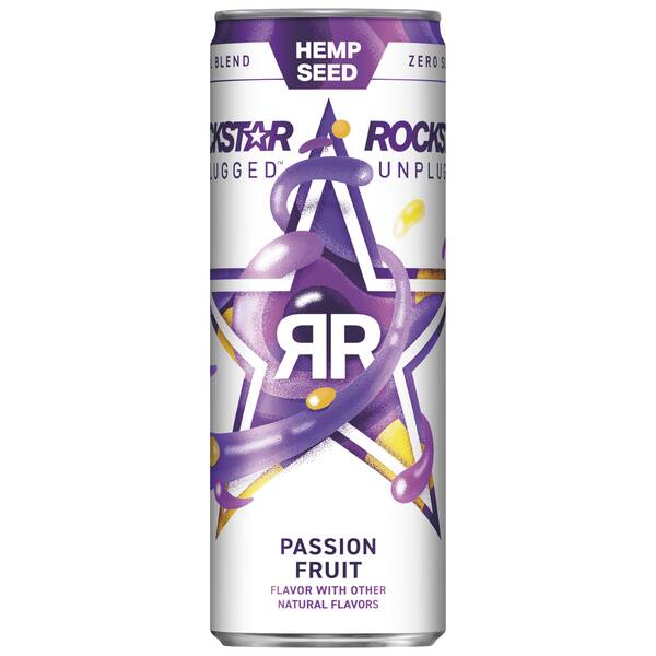 Rockstar Unplugged Passion Fruit Image Of Rockstar Unplugged Passion Fruit SKU: 205205