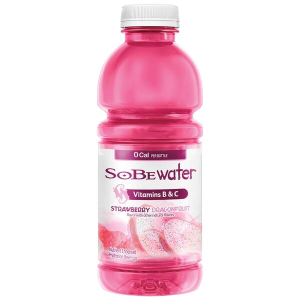 SoBeWater Strawberry Dragonfruit 0cal Image Of SoBeWater Strawberry Dragonfruit 0cal SKU: 122019