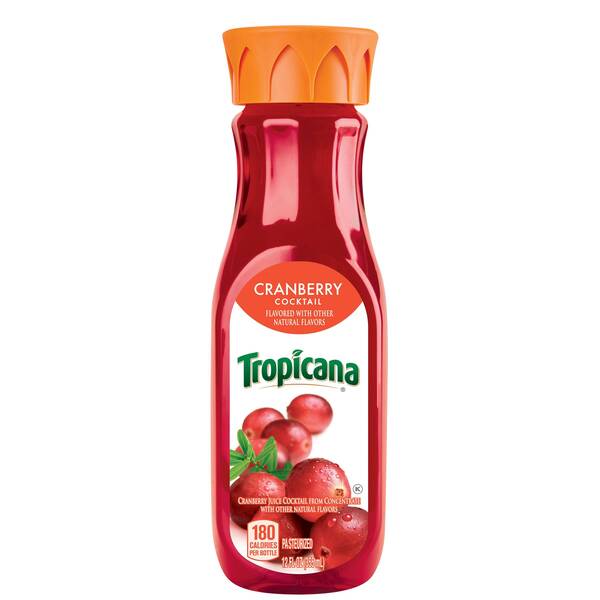 Tropicana Pure Premium Cranberry Cocktail Image Of Tropicana Pure Premium Cranberry Cocktail SKU: 129403