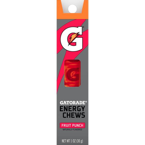 Gatorade Prime Energy Chews Fruit Punch Image Of Gatorade Prime Energy Chews Fruit Punch SKU: 134092