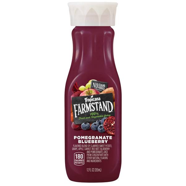 Tropicana Farmstand Pomegranate Blueberry Image Of Tropicana Farmstand Pomegranate Blueberry SKU: 137183