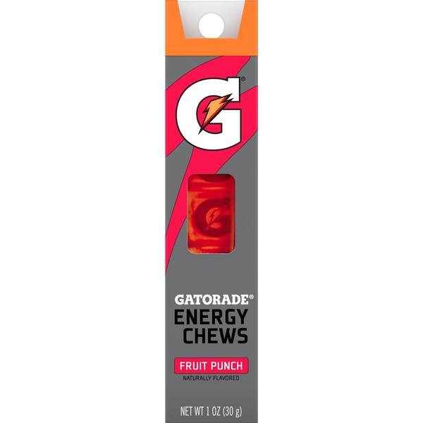 Gatorade Prime Energy Chews Fruit Punch Image Of Gatorade Prime Energy Chews Fruit Punch SKU: 137626