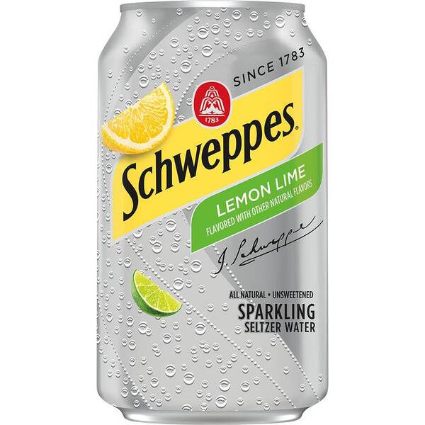 Schweppes Lemon Lime Sparkling(2/12 Packs) Image Of Schweppes Lemon Lime Sparkling(2/12 Packs) SKU: 137647