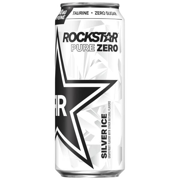 Rockstar Pure Zero Silver Ice Image Of Rockstar Pure Zero Silver Ice SKU: 140651