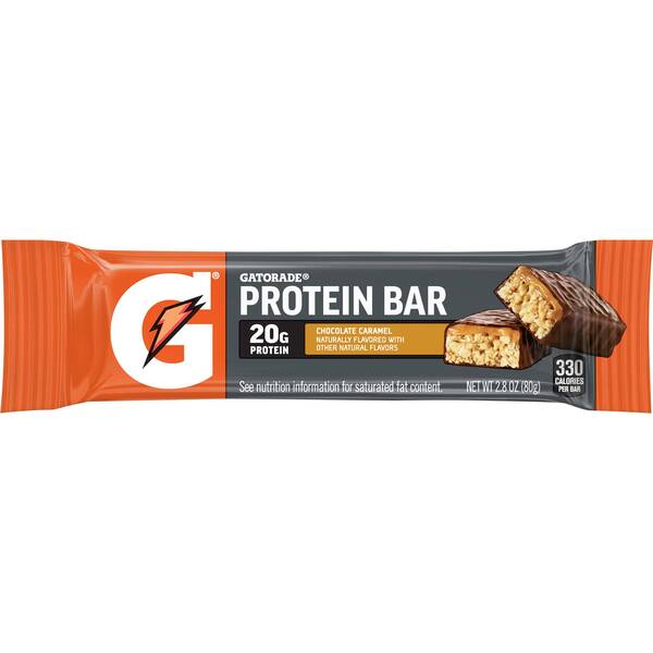 Gatorade Recover Whey Protein Bar Chocolate Caramel Image Of Gatorade Recover Whey Protein Bar Chocolate Caramel SKU: 142080