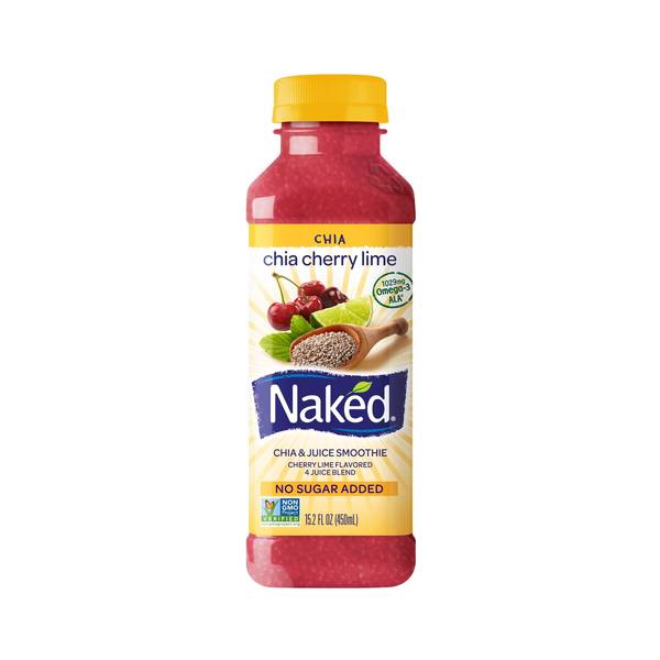 Naked Juice Chia Cherry Lime Image Of Naked Juice Chia Cherry Lime SKU: 142311