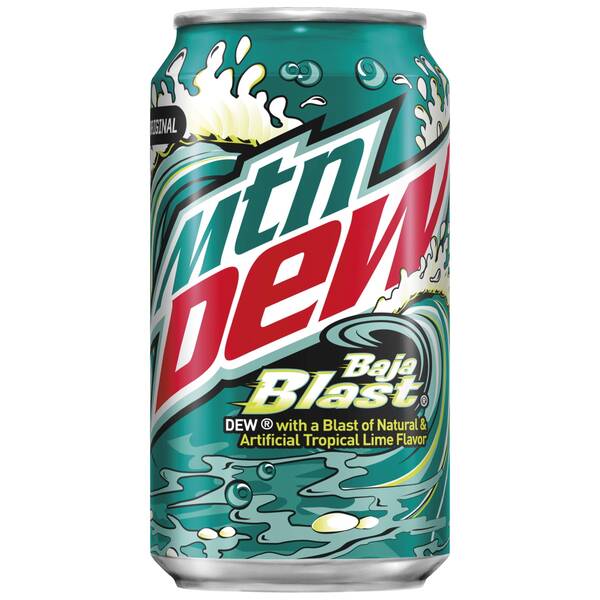 Mtn Dew Baja Blast LTO (2/12 Packs) Image Of Mtn Dew Baja Blast LTO (2/12 Packs) SKU: 142880