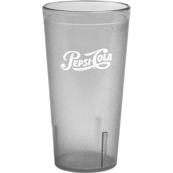 Clear Script Plastic Tumbler Image Of Clear Script Plastic Tumbler SKU: 151266