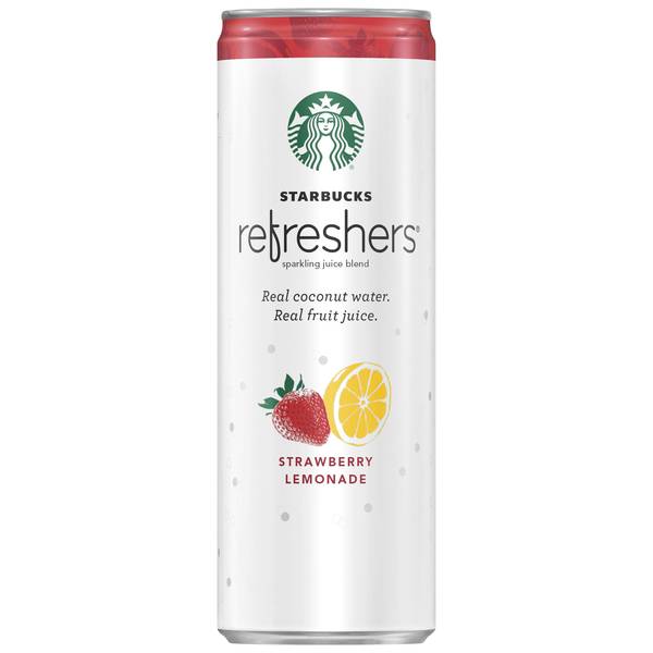 Starbucks Refreshers Strawberry Lemonade (Free Case) Image Of Starbucks Refreshers Strawberry Lemonade (Free Case) SKU: 152201