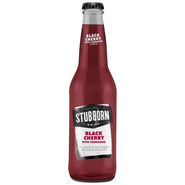 Stubborn Soda Black Cherry Tarragon Image Of Stubborn Soda Black Cherry Tarragon SKU: 157154