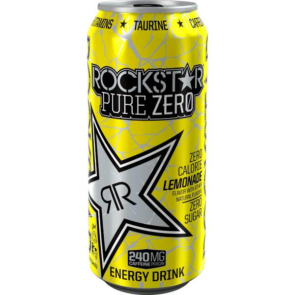 Rockstar Pure Zero Lemonade Image Of Rockstar Pure Zero Lemonade SKU: 157791