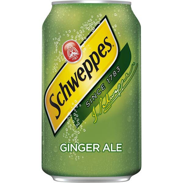 Schweppes Ginger Ale (24pk Cube) Image Of Schweppes Ginger Ale (24pk Cube) SKU: 30042