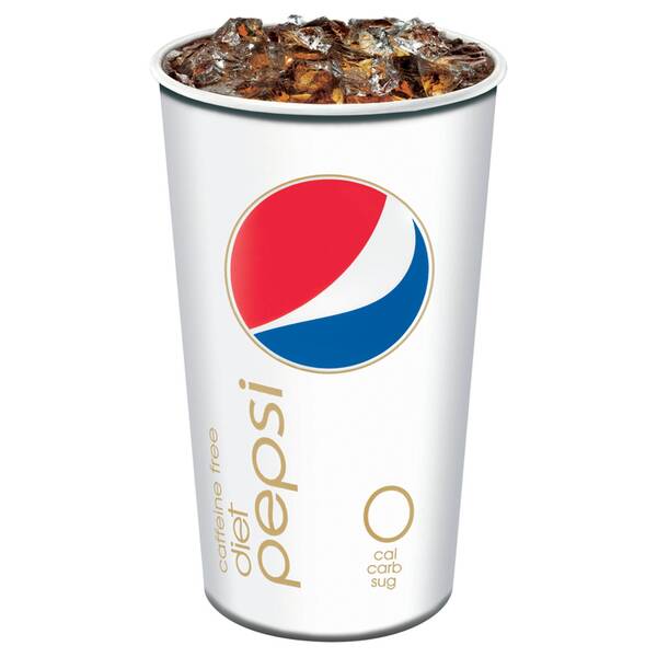 Caffeine Free Diet Pepsi (Fountain) Image Of Caffeine Free Diet Pepsi (Fountain) SKU: 19592