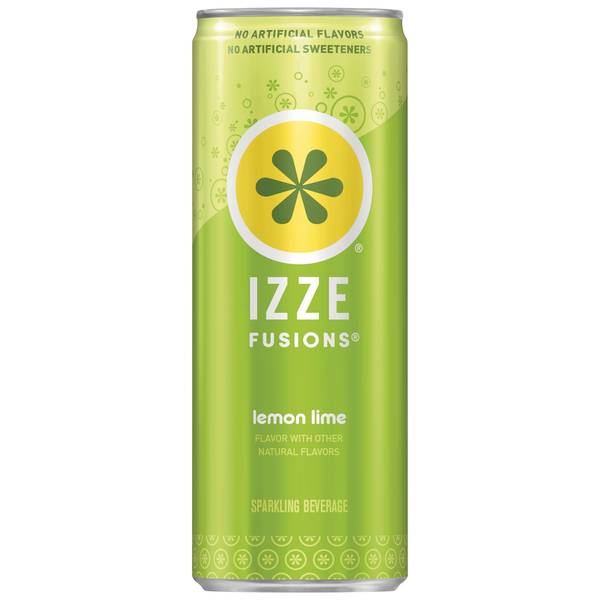 IZZE Fusions Lemon Lime Image Of IZZE Fusions Lemon Lime SKU: 159992