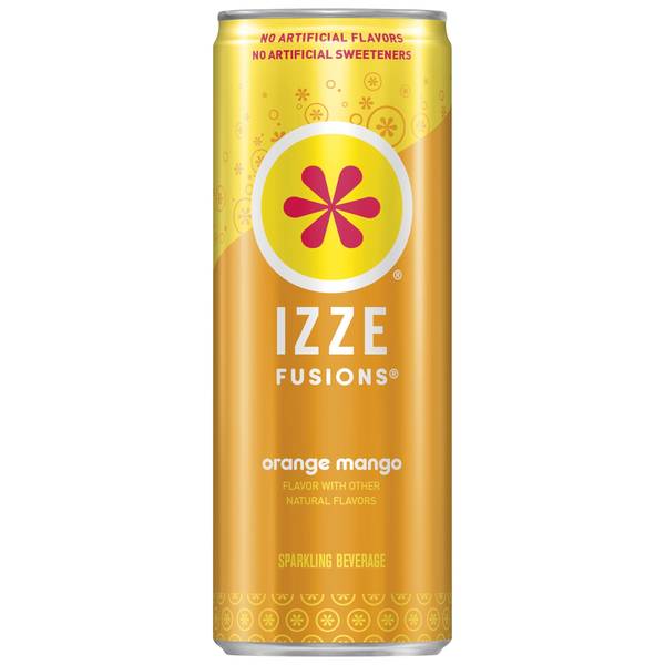IZZE Fusion Orange Mango Image Of IZZE Fusion Orange Mango SKU: 159988
