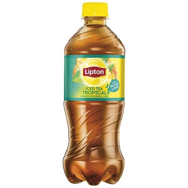 Lipton Iced Tea with a Splash of Juice Tropical Image Of Lipton Iced Tea with a Splash of Juice Tropical SKU: 164582