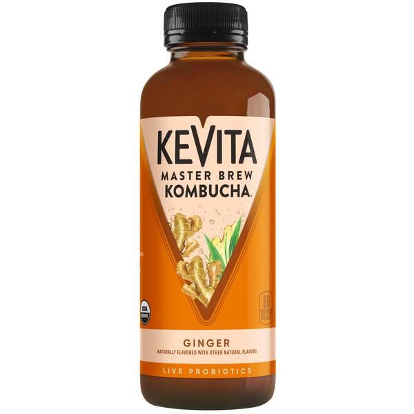 KeVita Master Brew Kombucha Ginger Image Of KeVita Master Brew Kombucha Ginger SKU: 167565