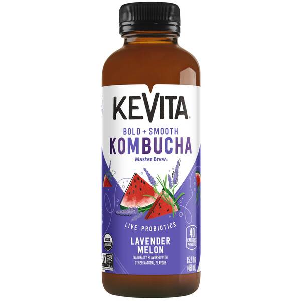 KeVita Master Brew Kombucha Lavender Melon