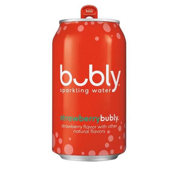 bubly strawberry (24pk) Image Of bubly strawberry (24pk) SKU: 168058