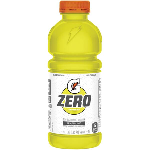Gatorade Zero Lemon Lime Image Of Gatorade Zero Lemon Lime SKU: 170207