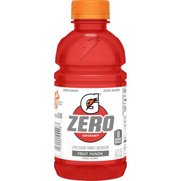 Gatorade Zero Fruit Punch Image Of Gatorade Zero Fruit Punch SKU: 171619