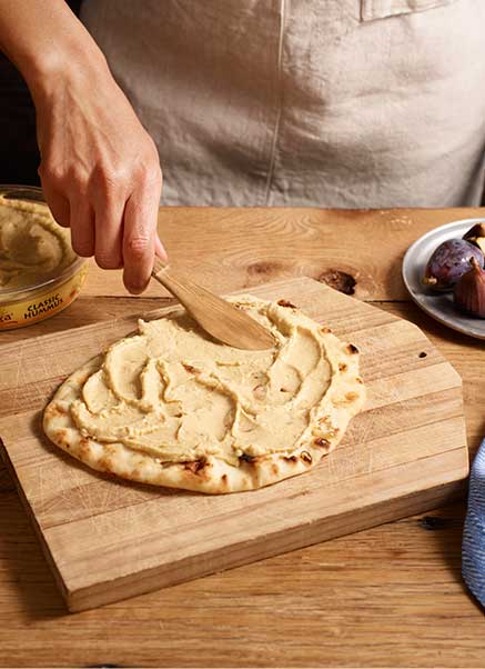 Fig and Prosciutto Flat Bread decoration image